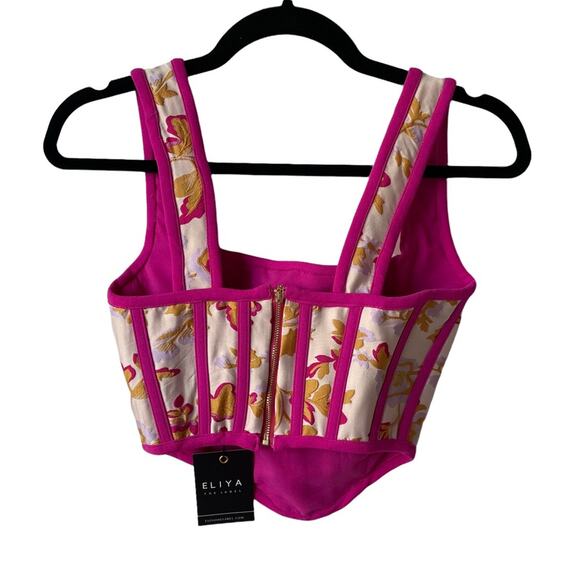 Eliya the Label Yasmina Corset Bustier Floral Top - Picture 3 of 6
